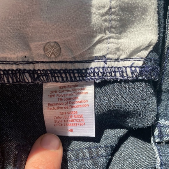 No Boundaries Low Rise Y2K Flare Boot Cut Jeans Juniors Size 7 - Picture 4 of 7